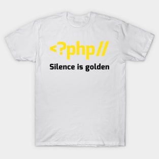 Silence is Golden T-Shirt